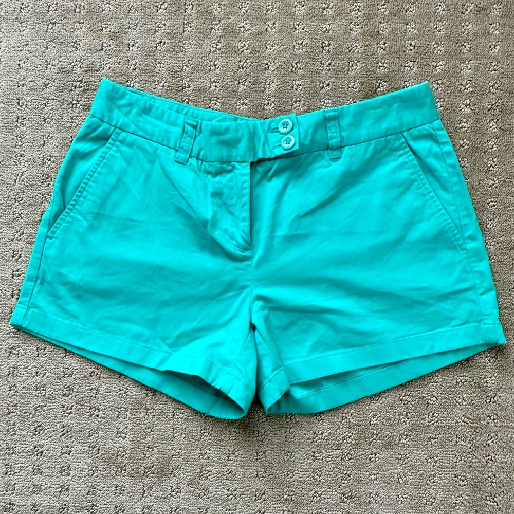 Vineyard Vines by Shep & Ian Women’s 6 Washed Chino Short in Teal